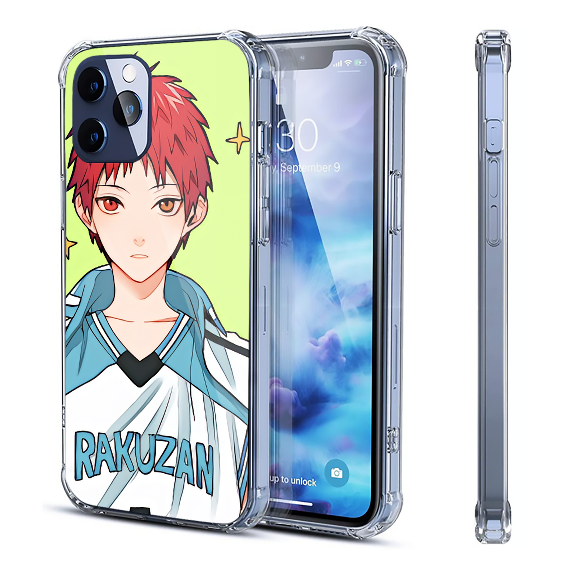 （画像用） ハイキュー!! Haikyu!! 【iPhone 12シリーズ対応】透明スマホケース（クリアソフトケース）